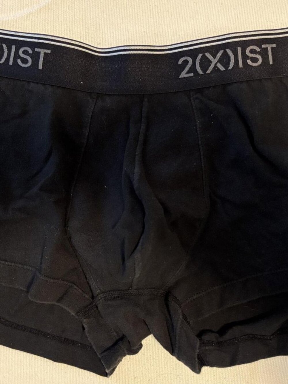2(X)IST Black Short Leg Underwear Medium